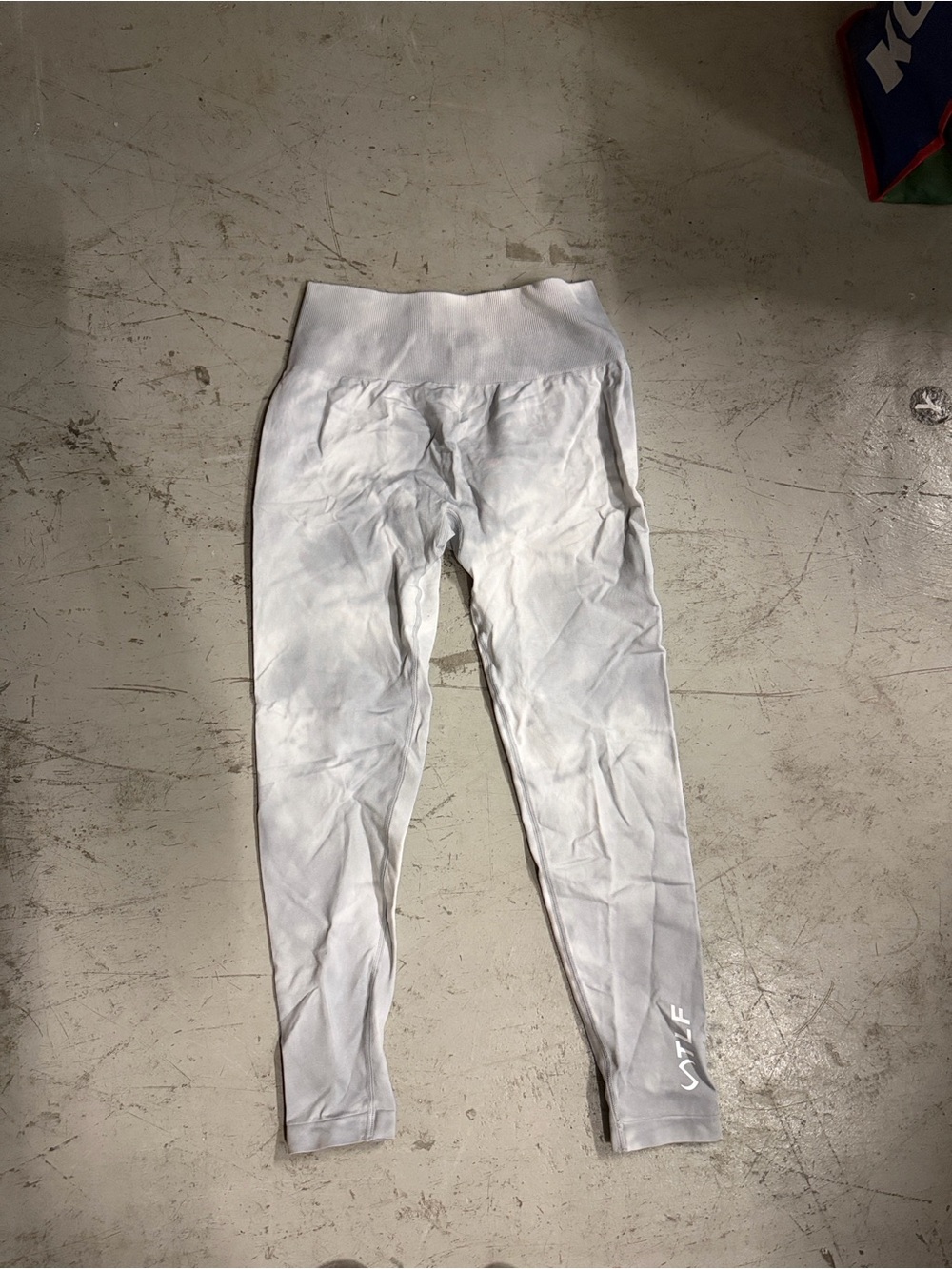 TLF White High-Waist Performance Leggings